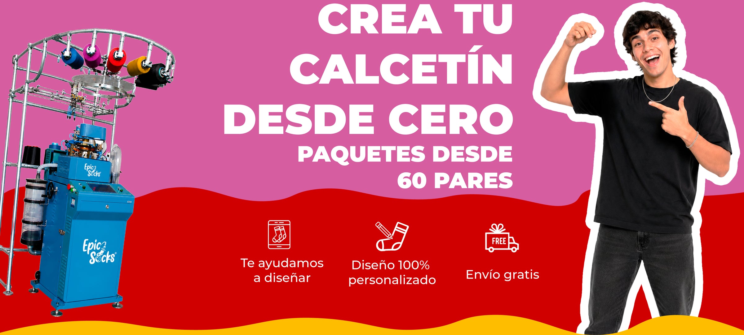 Crea tus calcetines personalizados