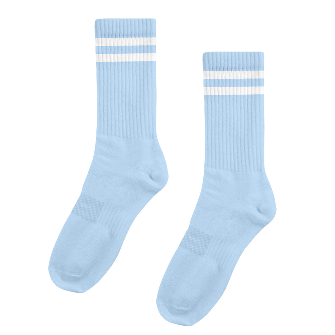 Calceta Sport Azul Pastel