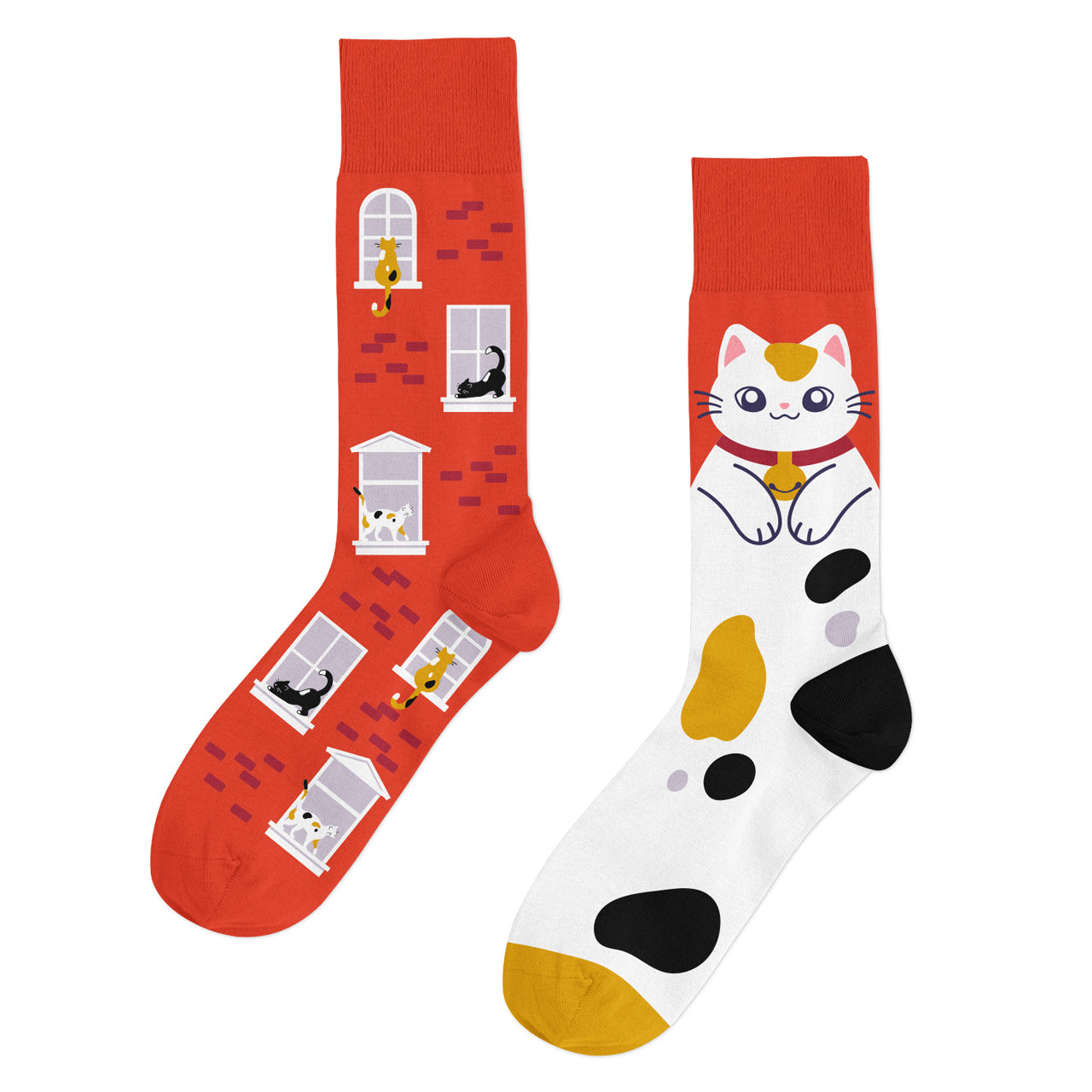 Calcetines Gatito Cálico