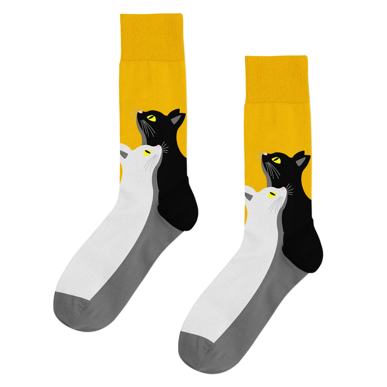 Calcetines Gatitos Yin Yang