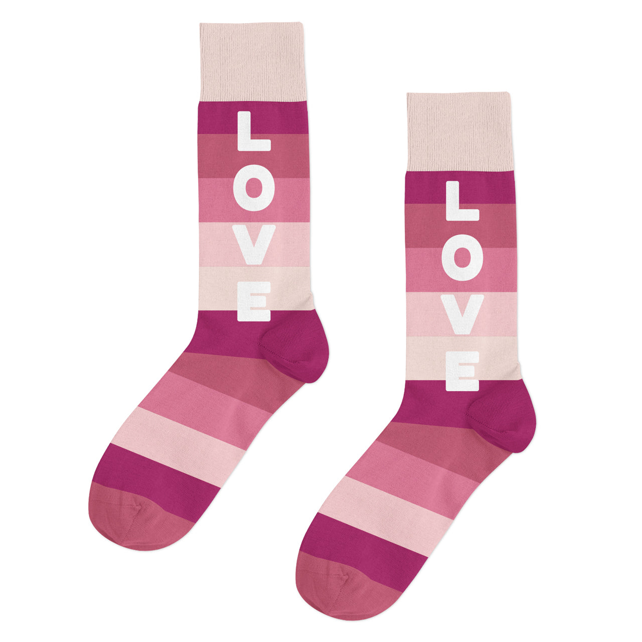 Calcetines Love Rosa