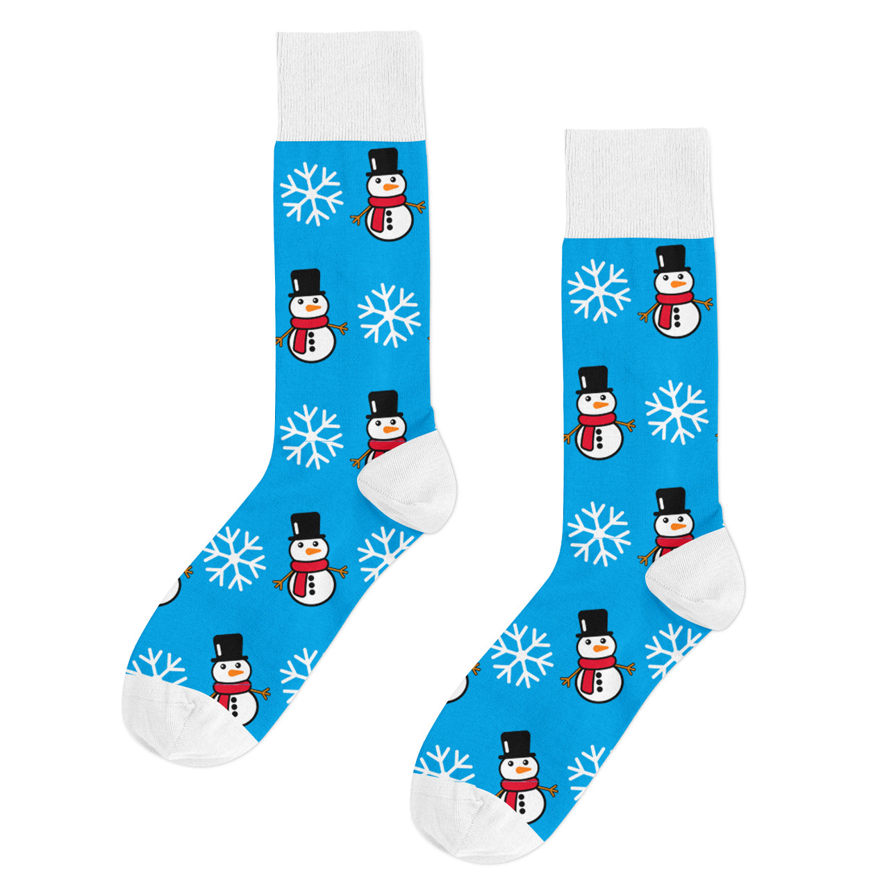 Calcetines Muñeco de Nieve