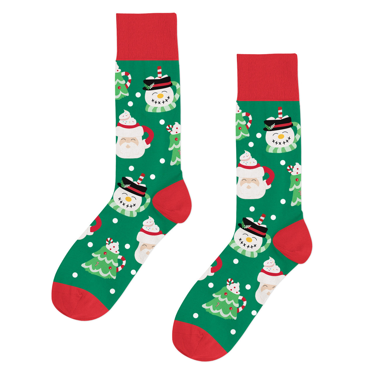 Calcetines Tazas Navideñas